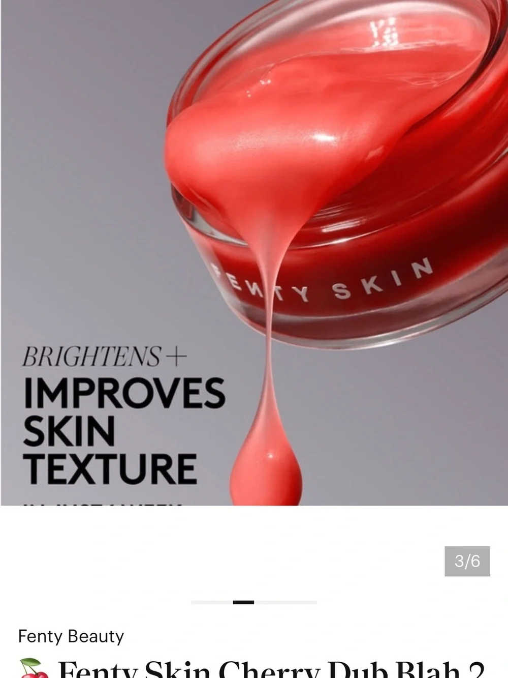 New February Skin Cherry Dub Brightening Face Mask Full Size